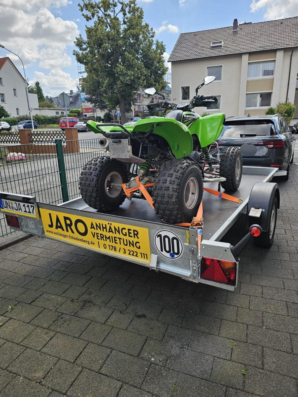 Quad – Anhänger zu mieten, leihen